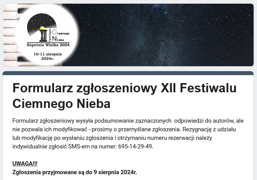 Kliknij, aby wypełnić formularz.