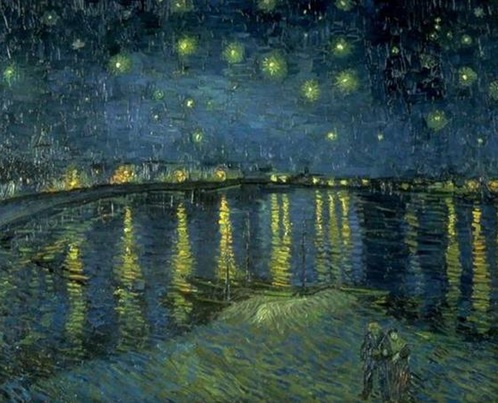 noc nad rodanem gogh