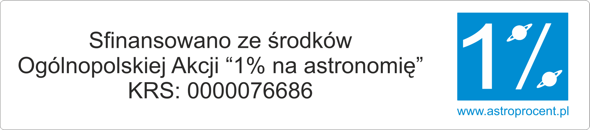 sfinansowano z astroprocentu