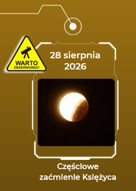28 sierpnia 2026 - zaćmienie Księżyca.